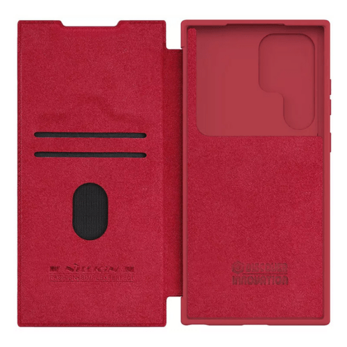 maska-na-preklop-nillkin-qin-pro-za-samsung-s23-ultra-crvena-058992