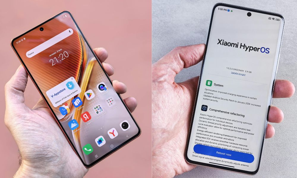 samsung ili xiaomi ekran i dizajn