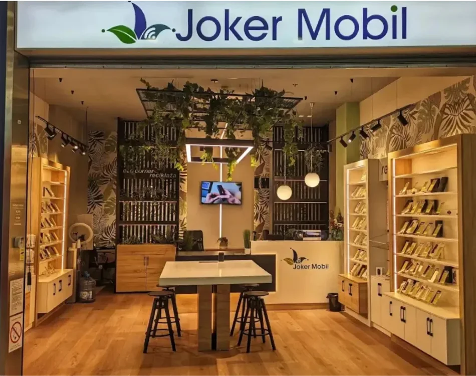 Joker Mobil prodavnica polovnih telefona u Novom Sadu, TC Merkator