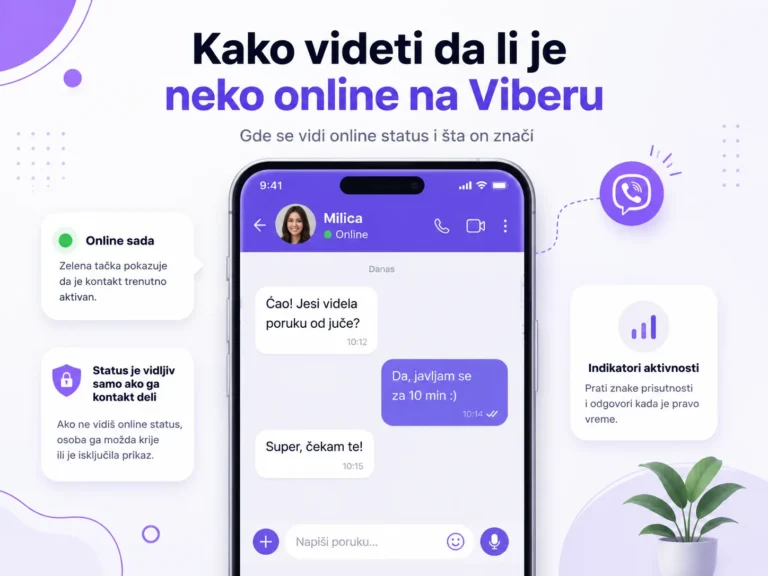 Kako videti da li je neko online na Viberu