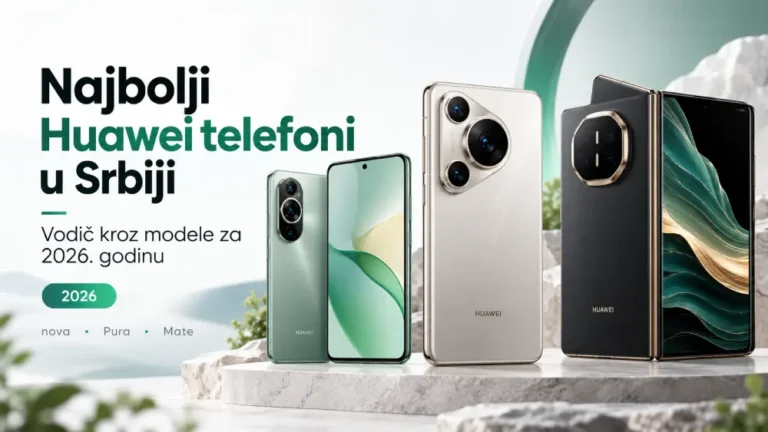 Najbolji Huawei Telefoni u 2026 - Vodič iz Joker Mobil-a