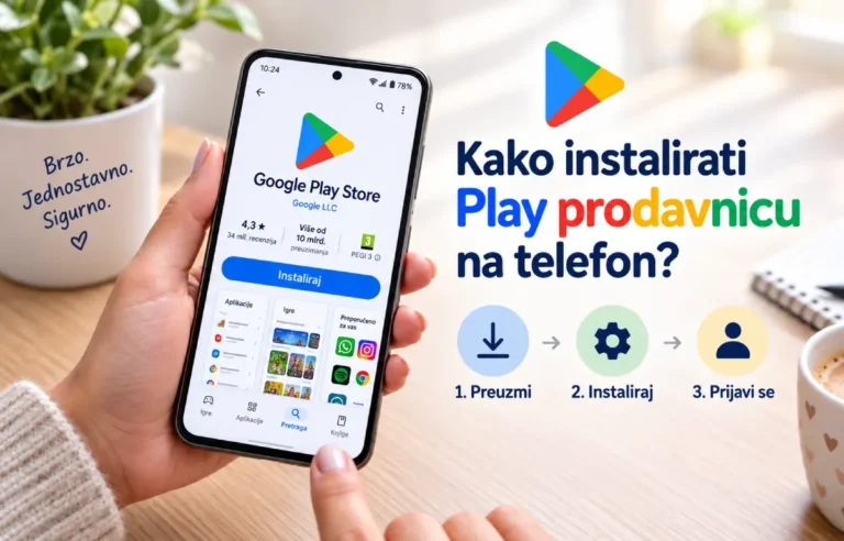kako instalirati play prodavnicu