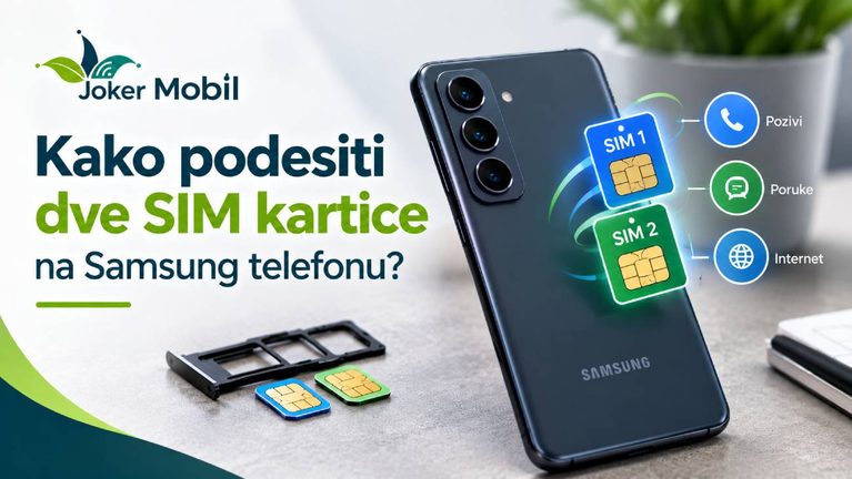kako podesiti dve sim kartice